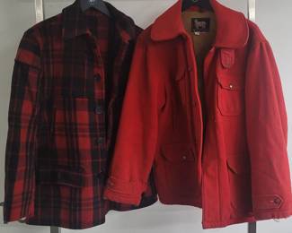 Original Chippewa and woolrich jackets