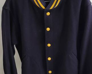 Rare 1940s Varsity wool jacket with buttons