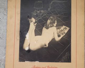 Store advertising sign