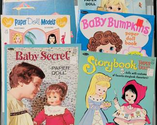 Mint unused paper dolls