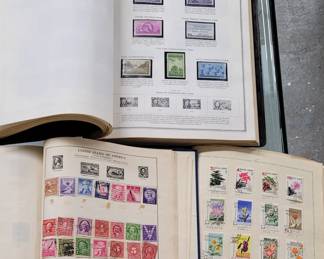 Early Antique stamp collection