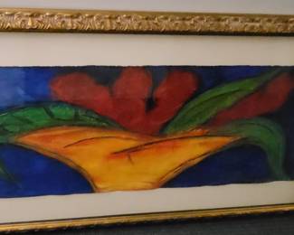 Large framed original oil painting