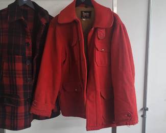 Early Chippewa and woolrich jackets
