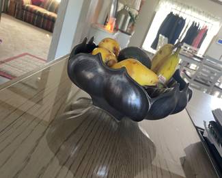 $46 - Carob bowl 12"