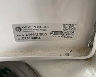 $600 set GE Washer and dryer, 3 years old
