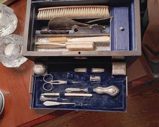 Antique Victorian Vanity Box