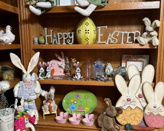I know we are no where close to Easter but we had a lot of seasonal decor so here we are