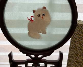 Sozhou double sided silk embroidery 