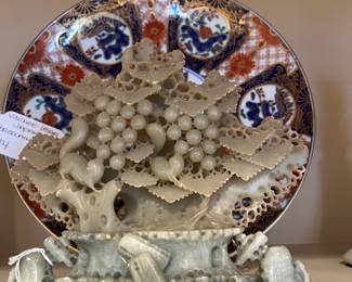 Hand carved Jadeite