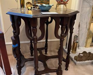 Vintage octagon table