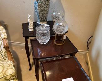 Antique nesting tables