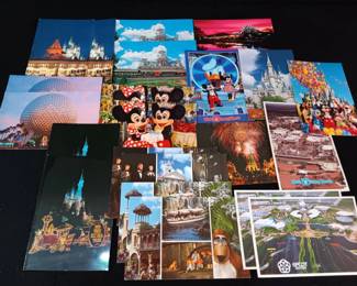 Walt Disney World and Epcot Postcards