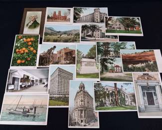 Antique Phostint Postcards 