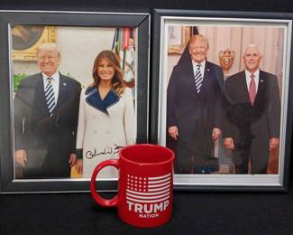 Trump and Pence Memorabilia 
