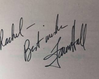 Fawn Hall Autograph 