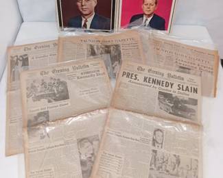 JFK Albums and November 1963 Ephemera