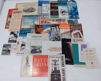 Vintage Travel Destination Ephemera 