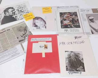 Autographed Sports Celebrity Photos And Ephemera