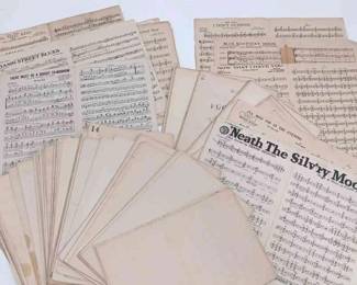 1930s Orchestra Sheet Music