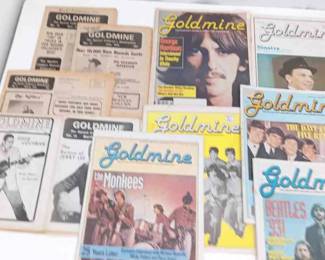 Vintage Goldmine Magazines 