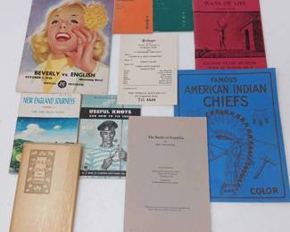 Mid Century Booklets and Brochures