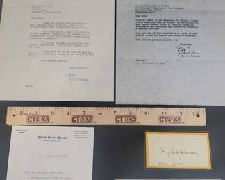 Vintage Political and Public Persona Autographs