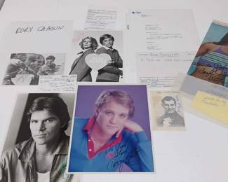 Celebrity Autographed Photos And Ephemera 