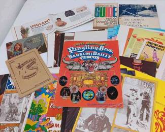 Ringling Bros Program, Vintage Books and Brochures