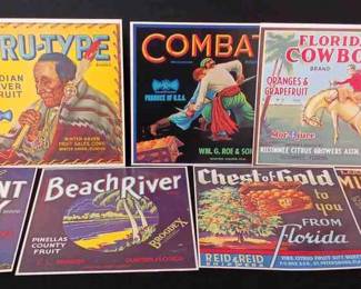 Florida Citrus Growers Postcards