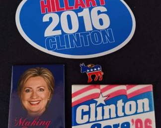Clinton Presidential Campaign Ephemera