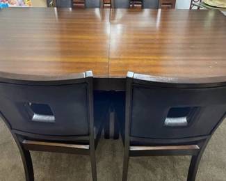 dining table and chair