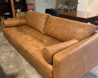 Beautiful Leather Sofa By:  Ploy & Bark
Picture 1 of 3