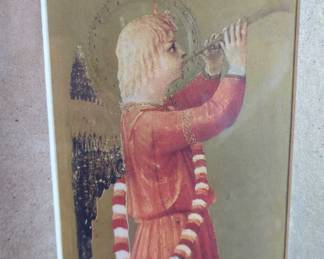 4 Beautiful Framed And Matted Prints