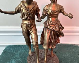Brass Dancing Children