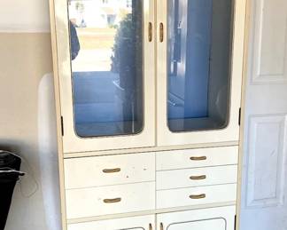 Retro Style MidCentury Modern China Cabinet