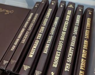 Louis Lamour Hardback Books