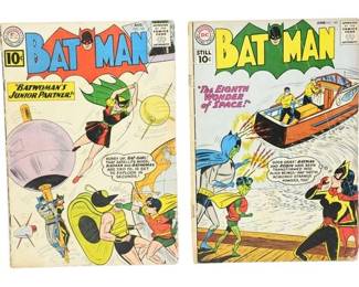 21. Batman 140 Silver Age Batman 141  2nd BatGirl 1st Clockmaster