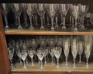 St. Louis crystal glasses - "Bristol" pattern