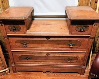 Vintage Wood Bureau