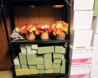 Craft Items, Baskets, Twine &  Oasis