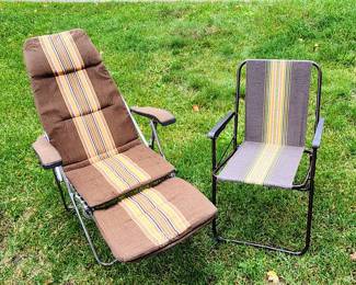 Vintage Metal Lawn Chairs