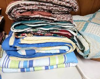 Comforters, Duvets, & Hand Made Quilts 