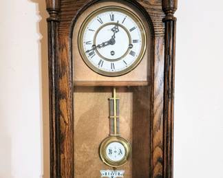 Howard Miller Wood Pendulum Clock