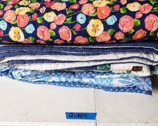 Comforters, Duvets, & Hand Made Quilts 