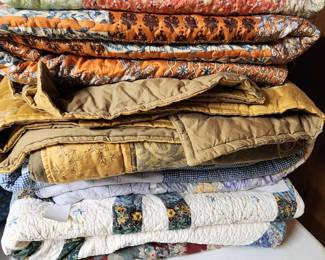 Comforters, Duvets, & Hand Made Quilts 