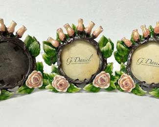 G. Daniel Mini Frames with Swarovski Crystals
