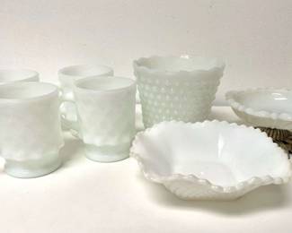 Fire King and Milk Glass