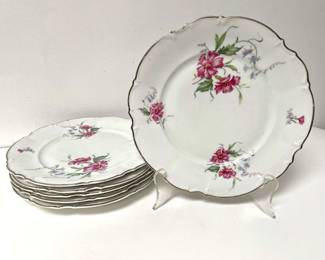 Vintage Hutschenreuther Selb Bavaria, Germany Dinner Plates
