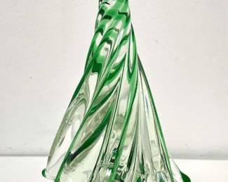 Art Glass Christmas Tree