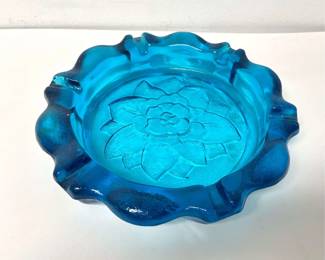 Vibrant Mid-Century Ashtray
